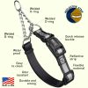 Reflective Biothane Martingale Collar with QR Buckle