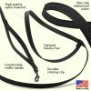 Rubber Infused Nylon Multifunctional Dog Leash