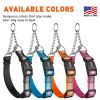 Reflective Biothane Martingale Collar with QR Buckle