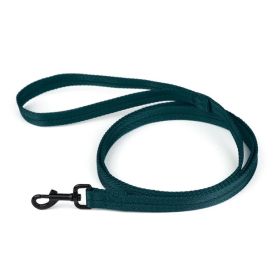 Nylon Flat Leash (DL Color: Dark Teal)