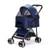 Executive Pet Stroller With Removable Cradle