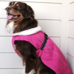 Alpine Tuf Terrain Dog Coat - Wild Raspberry (DoggieDesign Size: X-Small)