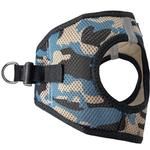 American River Choke Free Dog Harness Camouflage Collection - Blue Camo (DoggieDesign Size: XX-Small)