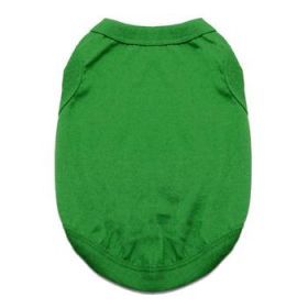 Cotton Dog Tank - Emerald Green (DoggieDesign Size: X-Small)