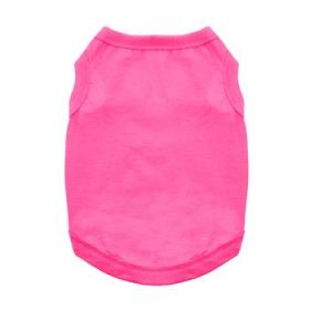 Cotton Dog Tank - Raspberry Sorbet (DoggieDesign Size: X-Small)