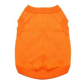 Cotton Dog Tank - Sunset Orange (DoggieDesign Size: X-Small)