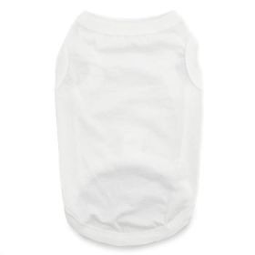 Cotton Dog Tank - White (DoggieDesign Size: X-Small)