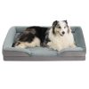 Pet Dog Bed Soft Warm Plush Puppy Cat Bed Cozy Nest Sofa Non-Slip Bed Cushion Mat Removable Washable Cover Waterproof Lining For Small Medium Dog