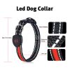 Blinking Flashing Pets Safety LED Adjustable Dog Collar