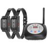 328FT Electric Wireless Dog Fence System With GPS Location Monitor Collar Receiver