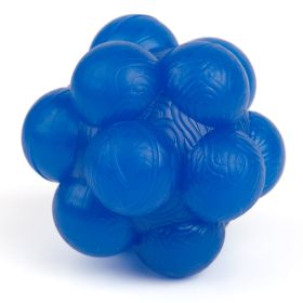 Rubber Bur Ball (DL Color: Neon Blue, Dogline Size: 2")