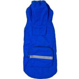 Packable Raincoat - Blue (DoggieDesign Size: Small)