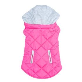 Weekender Dog Sweatshirt Hoodie - Pink (DoggieDesign Size: X-Small)